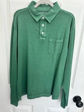Boys Crewcuts Long Sleeve Slub Pocket Polo